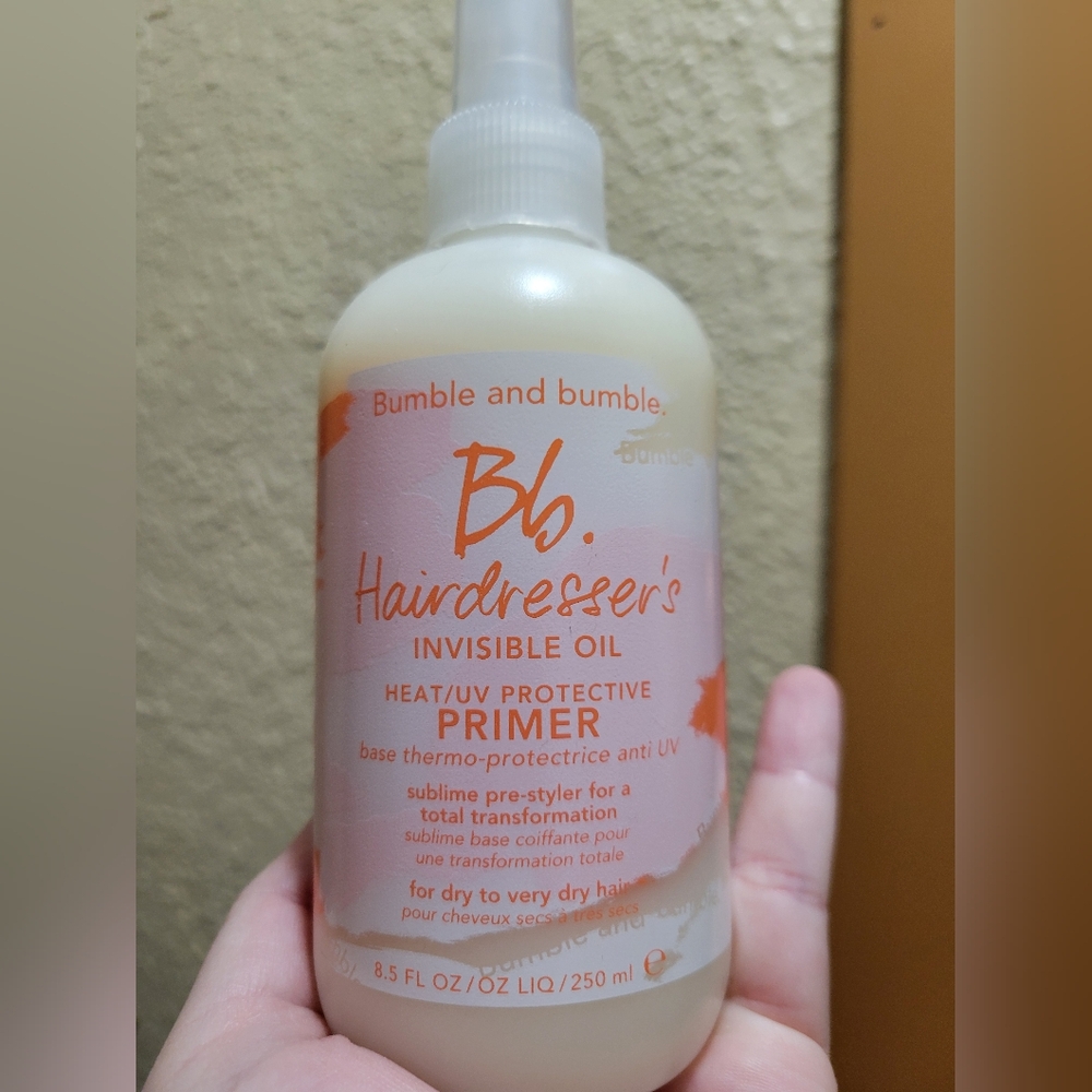 Hairdresser's Invisible Oil Heat/UV Protective Hair Primer Leave-In Conditioner